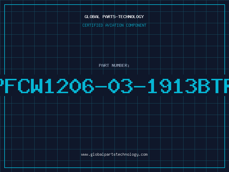 Aviation Part PFCW1206-03-1913BTR