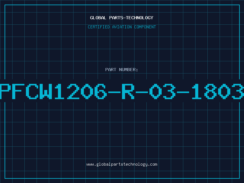Aviation Part PFCW1206-R-03-1803