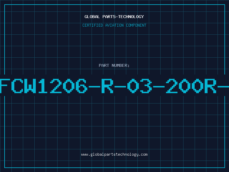 Aviation Part PFCW1206-R-03-200R-B