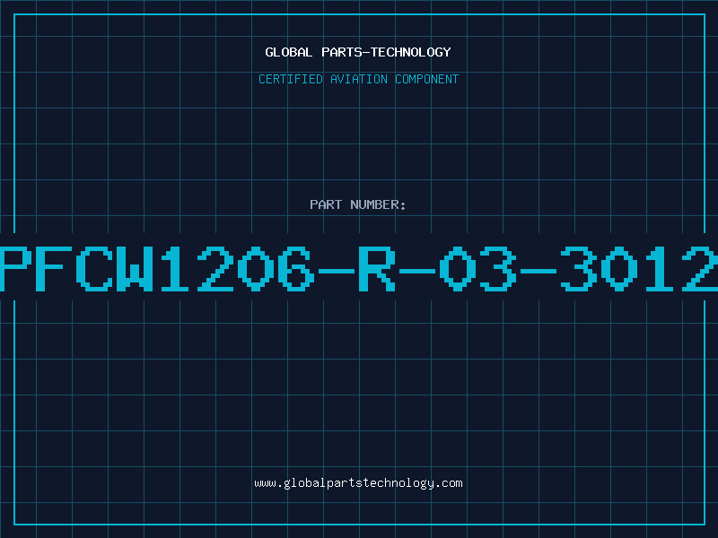 Aviation Part PFCW1206-R-03-3012
