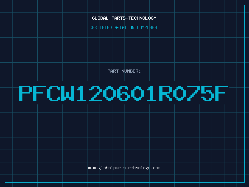 Aviation Part PFCW120601R075F