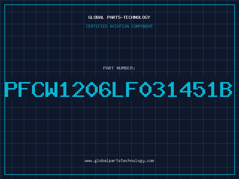 Aviation Part PFCW1206LF031451B