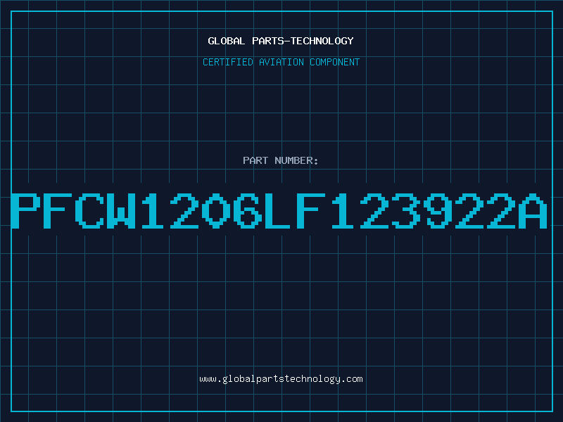 Aviation Part PFCW1206LF123922A