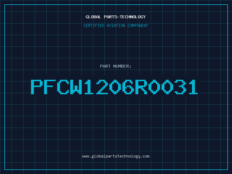 Aviation Part PFCW1206R0031