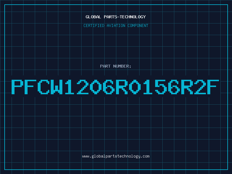Aviation Part PFCW1206R0156R2F