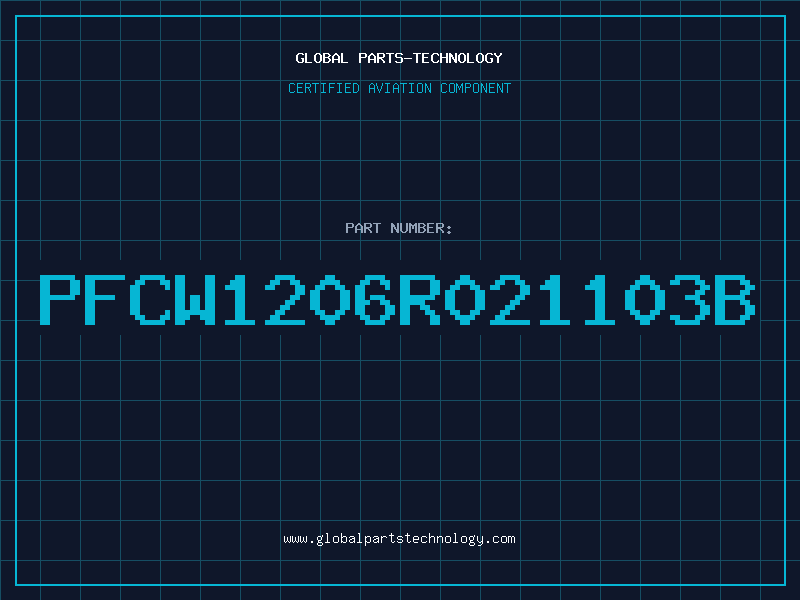 Aviation Part PFCW1206R021103B
