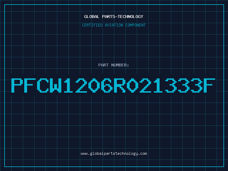 Aviation Part PFCW1206R021333F