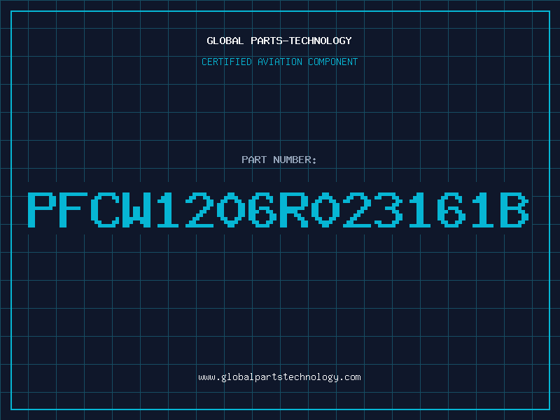 Aviation Part PFCW1206R023161B