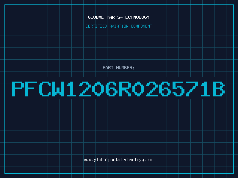 Aviation Part PFCW1206R026571B