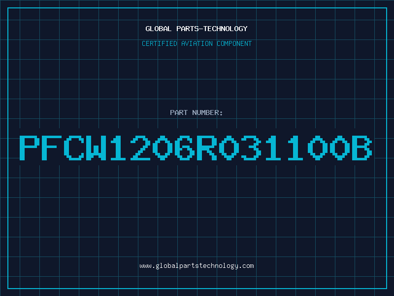 Aviation Part PFCW1206R031100B