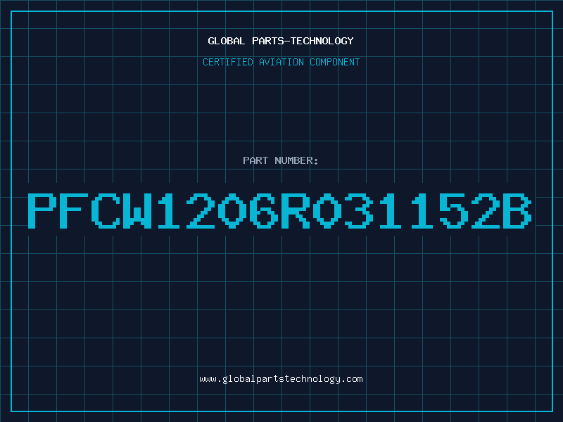 Aviation Part PFCW1206R031152B