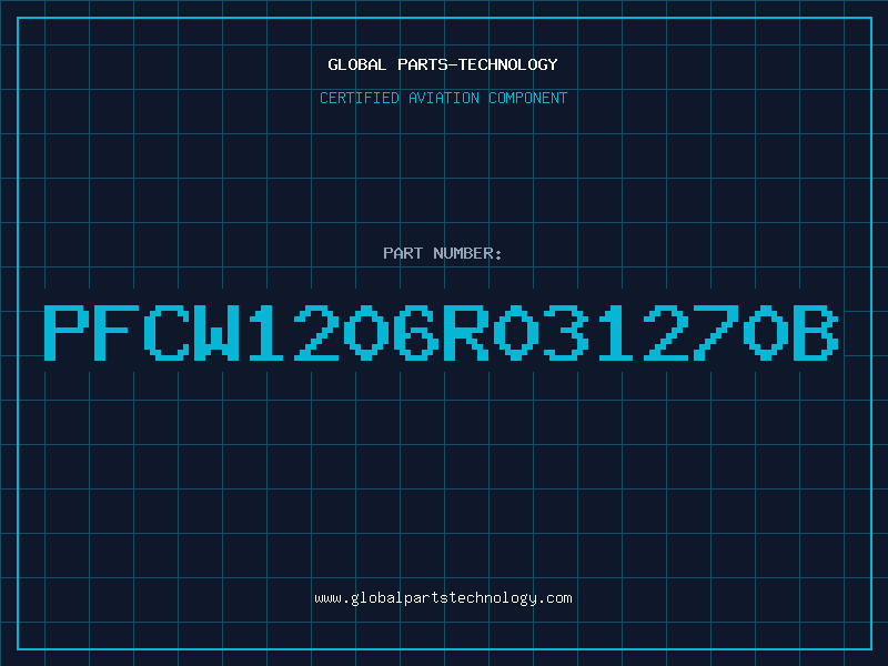 Aviation Part PFCW1206R031270B