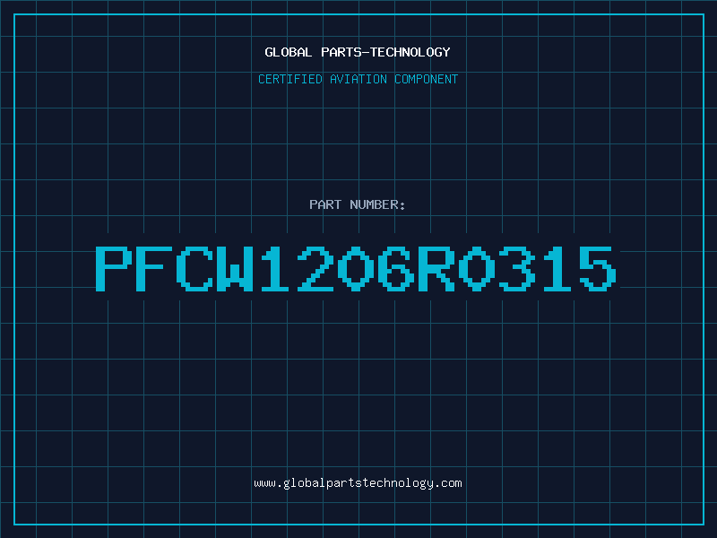 Aviation Part PFCW1206R0315