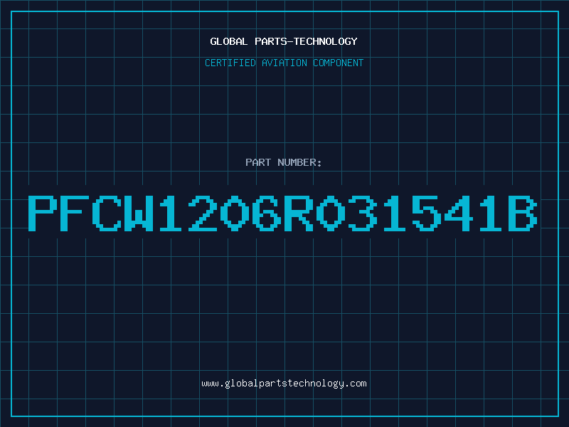 Aviation Part PFCW1206R031541B