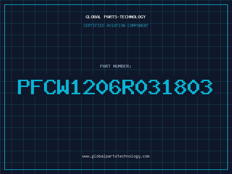 Aviation Part PFCW1206R031803