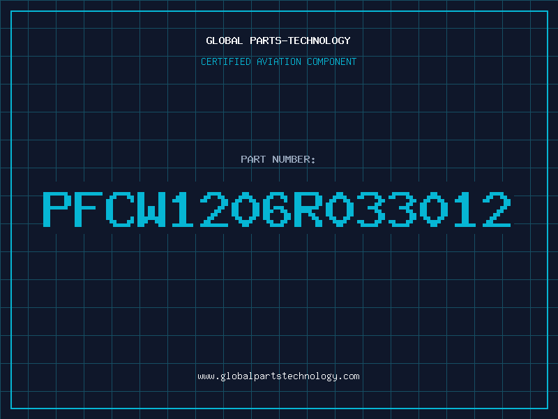 Aviation Part PFCW1206R033012