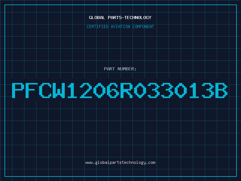Aviation Part PFCW1206R033013B