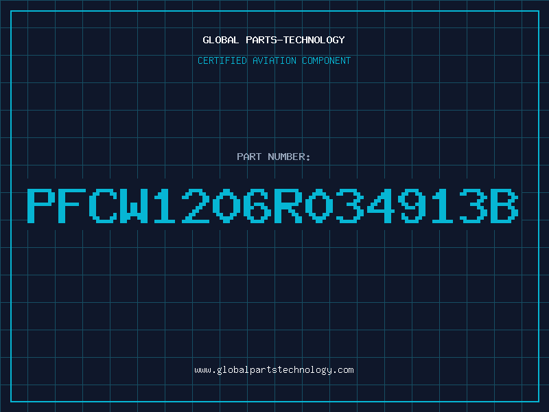 Aviation Part PFCW1206R034913B