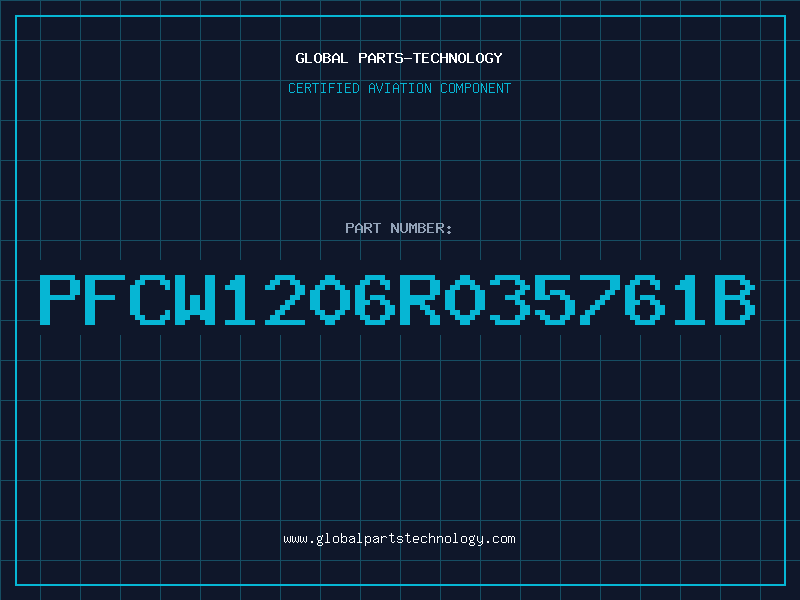 Aviation Part PFCW1206R035761B