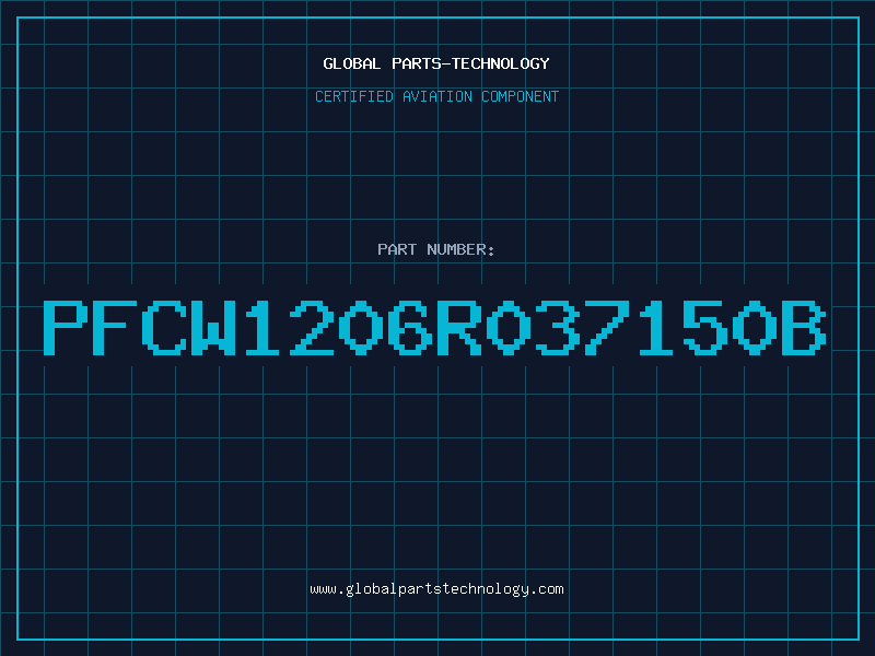 Aviation Part PFCW1206R037150B