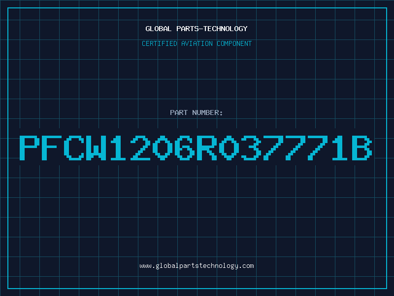 Aviation Part PFCW1206R037771B