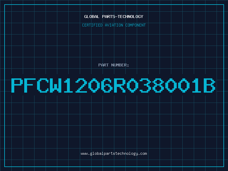 Aviation Part PFCW1206R038001B