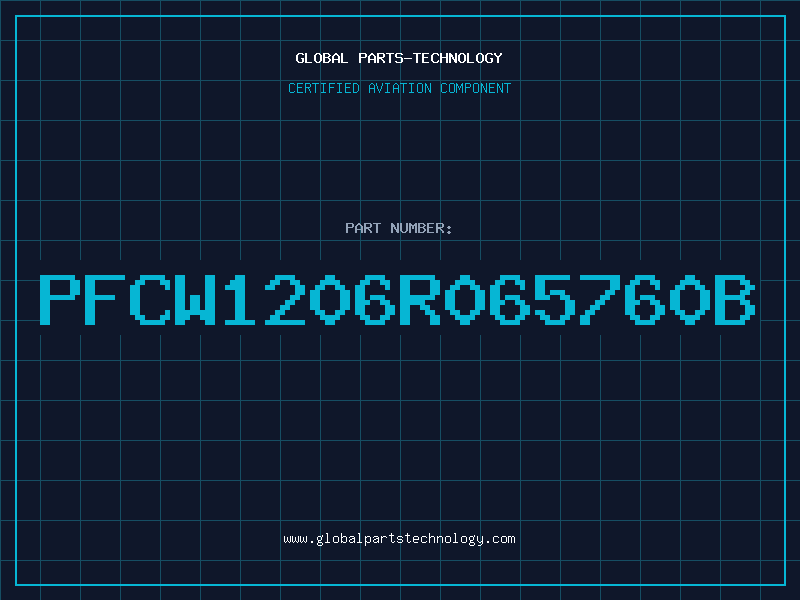 Aviation Part PFCW1206R065760B