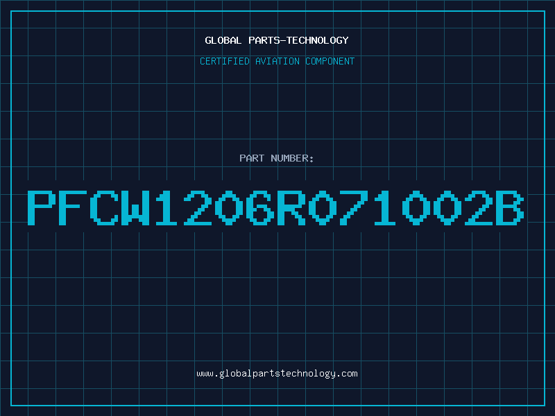 Aviation Part PFCW1206R071002B