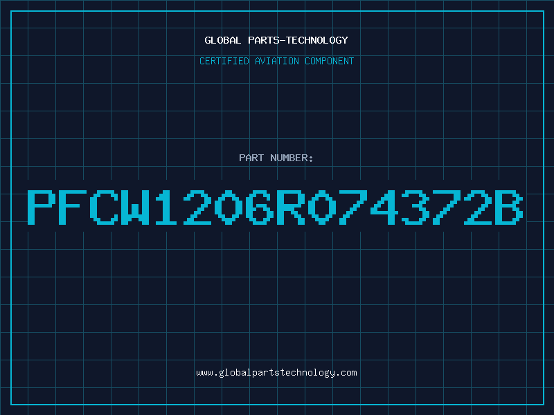Aviation Part PFCW1206R074372B