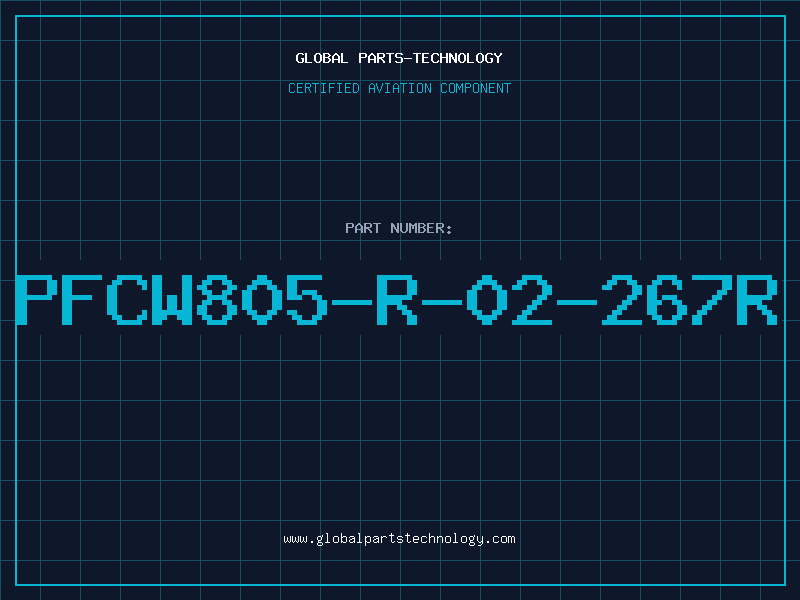 Aviation Part PFCW805-R-02-267R