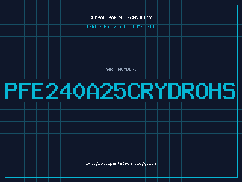 Aviation Part PFE240A25CRYDROHS