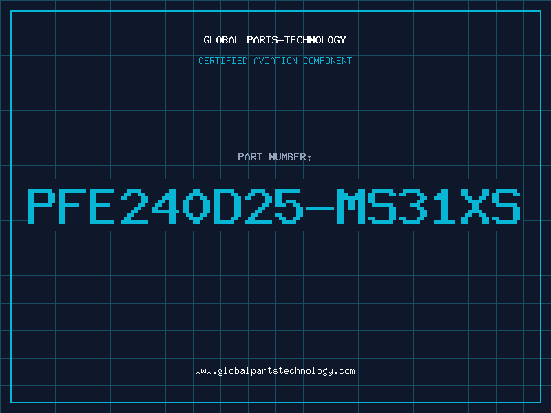 Aviation Part PFE240D25-MS31XS