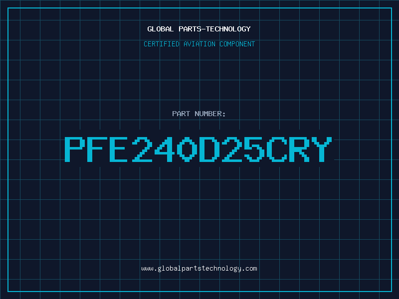 Aviation Part PFE240D25CRY