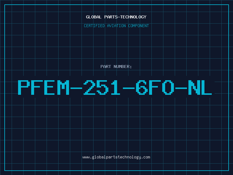 Aviation Part PFEM-251-6FO-NL