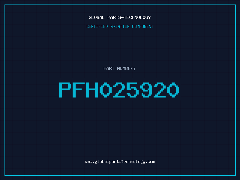 Aviation Part PFH025920
