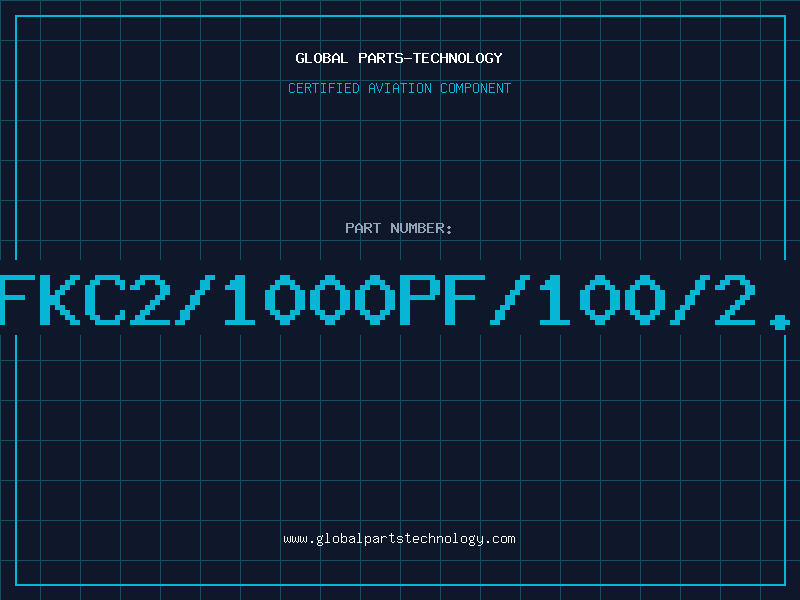 Aviation Part PFKC2/1000PF/100/2.5