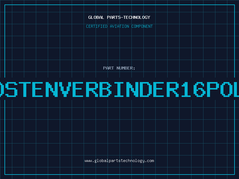 Aviation Part PFOSTENVERBINDER16POLIG