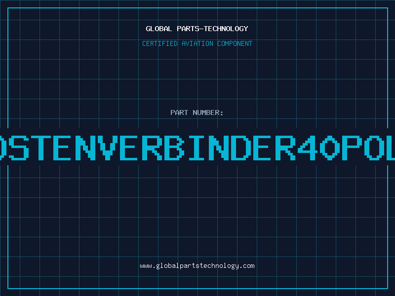 Aviation Part PFOSTENVERBINDER40POLIG