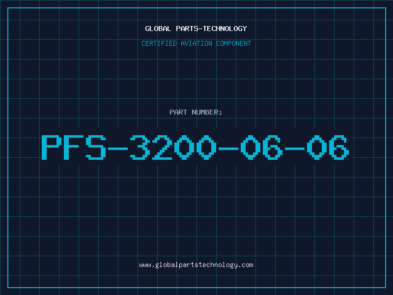 Aviation Part PFS-3200-06-06