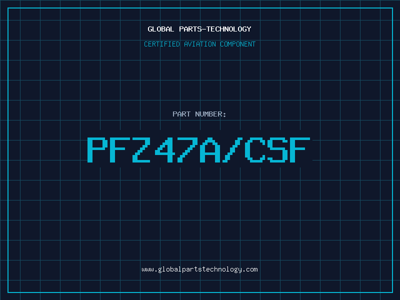 Aviation Part PFZ47A/CSF