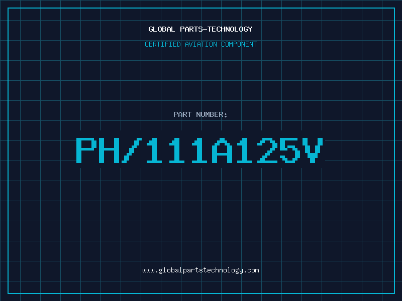 Aviation Part PH/111A125V