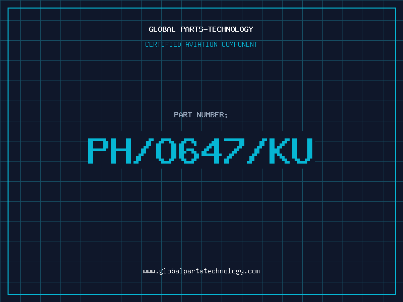 Aviation Part PH/O647/KU