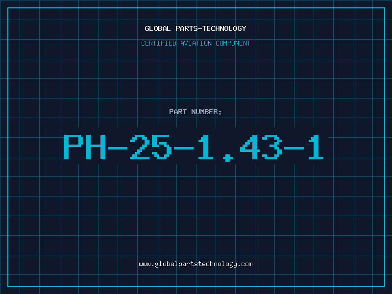 Aviation Part PH-25-1.43-1