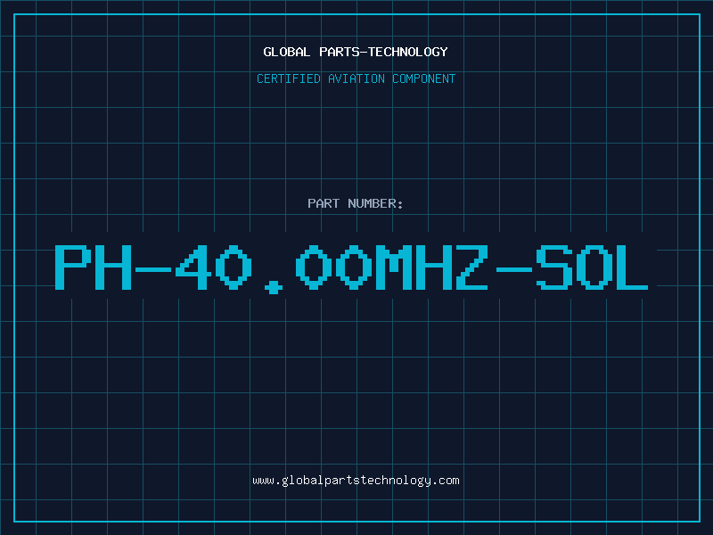 Aviation Part PH-40.00MHZ-SOL