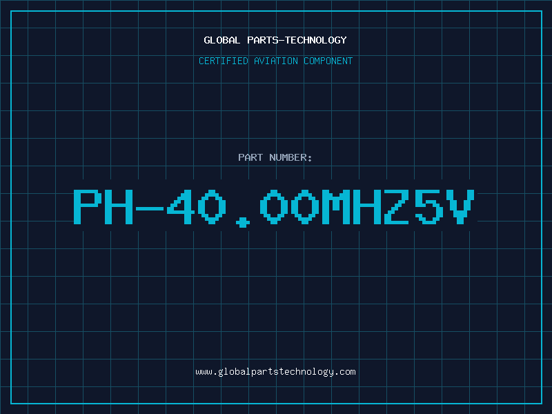 Aviation Part PH-40.00MHZ5V