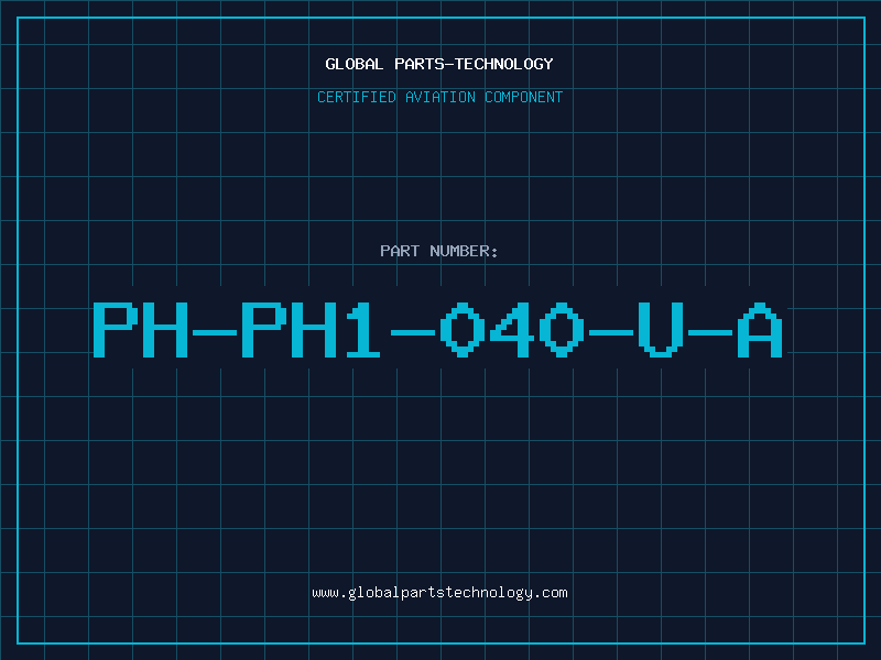 Aviation Part PH-PH1-040-U-A