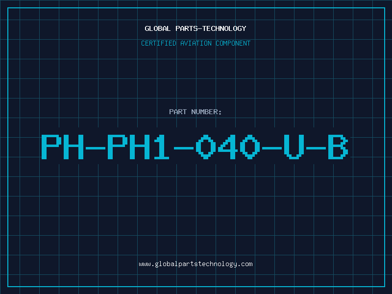 Aviation Part PH-PH1-040-U-B