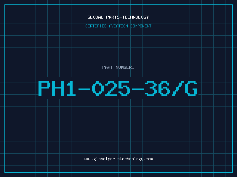 Aviation Part PH1-025-36/G