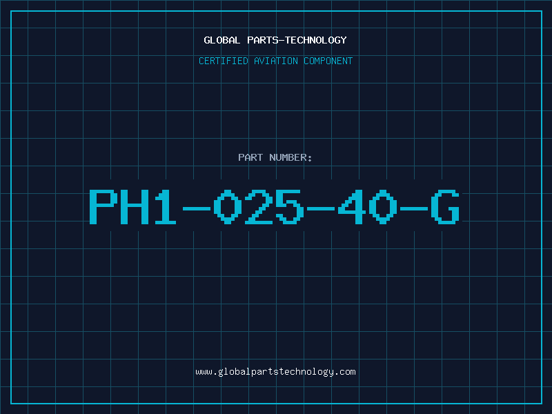 Aviation Part PH1-025-40-G