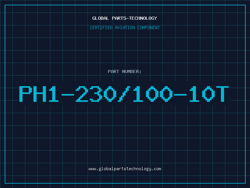 Aviation Part PH1-230/100-10T